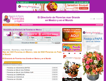 Tablet Screenshot of floreriasyregalos.com
